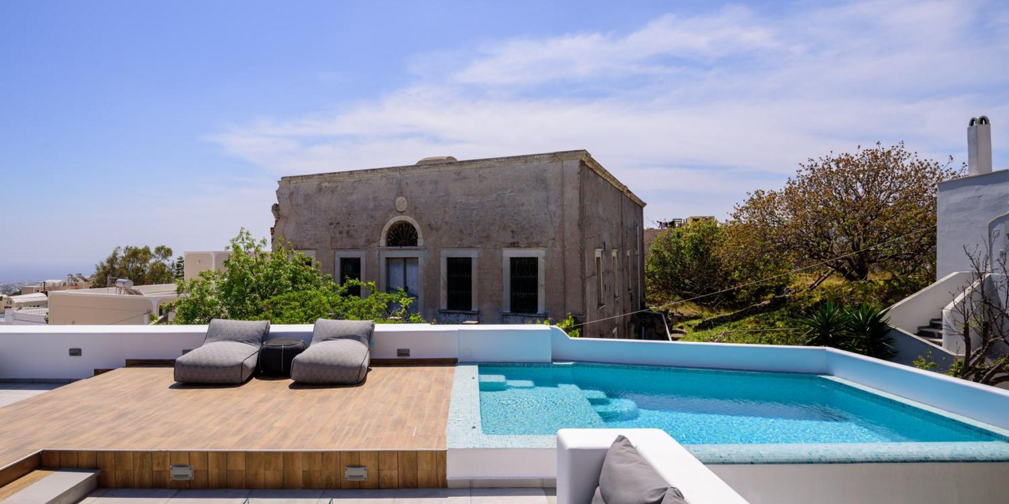 Secret Spot Luxury Villa Fira  Exterior photo
